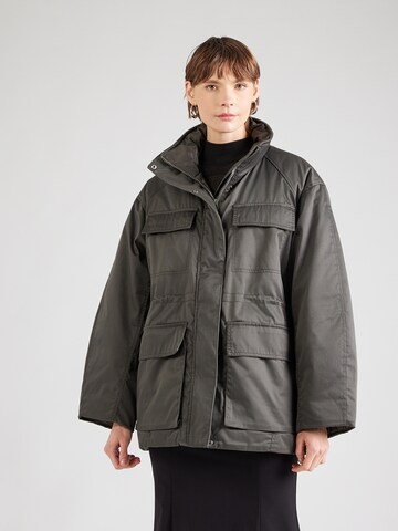 WEEKDAY Tussenjas 'Medusa' in Grijs: voorkant