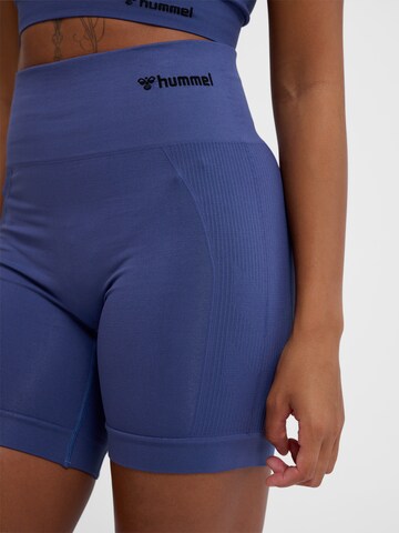 Hummel Skinny Sportsbukser 'Tif' i blå