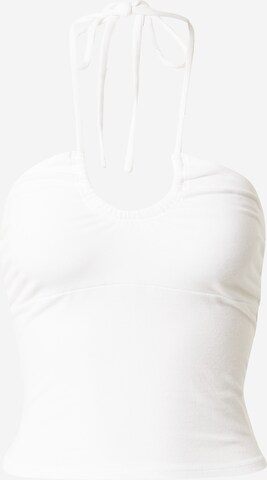 HOLLISTER Top in White: front