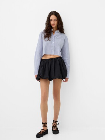 Camicia da donna di Bershka in blu