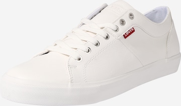 Baskets basses 'Woodward' LEVI'S ® en blanc : devant