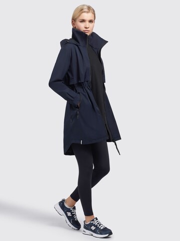 khujo Between-Seasons Coat 'Ariana3' in Blue