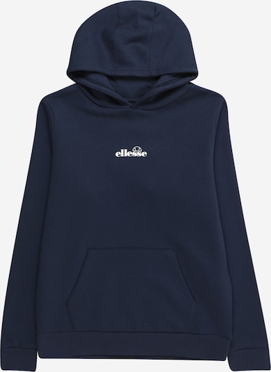 ELLESSE Sweatshirt 'Ellibro' em azul escuro / branco, Vista do produto