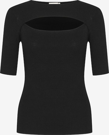 Kaffe Sweter 'Amalie' w kolorze czarny: przód