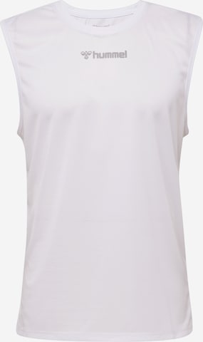 Maglia funzionale di Hummel in bianco: frontale