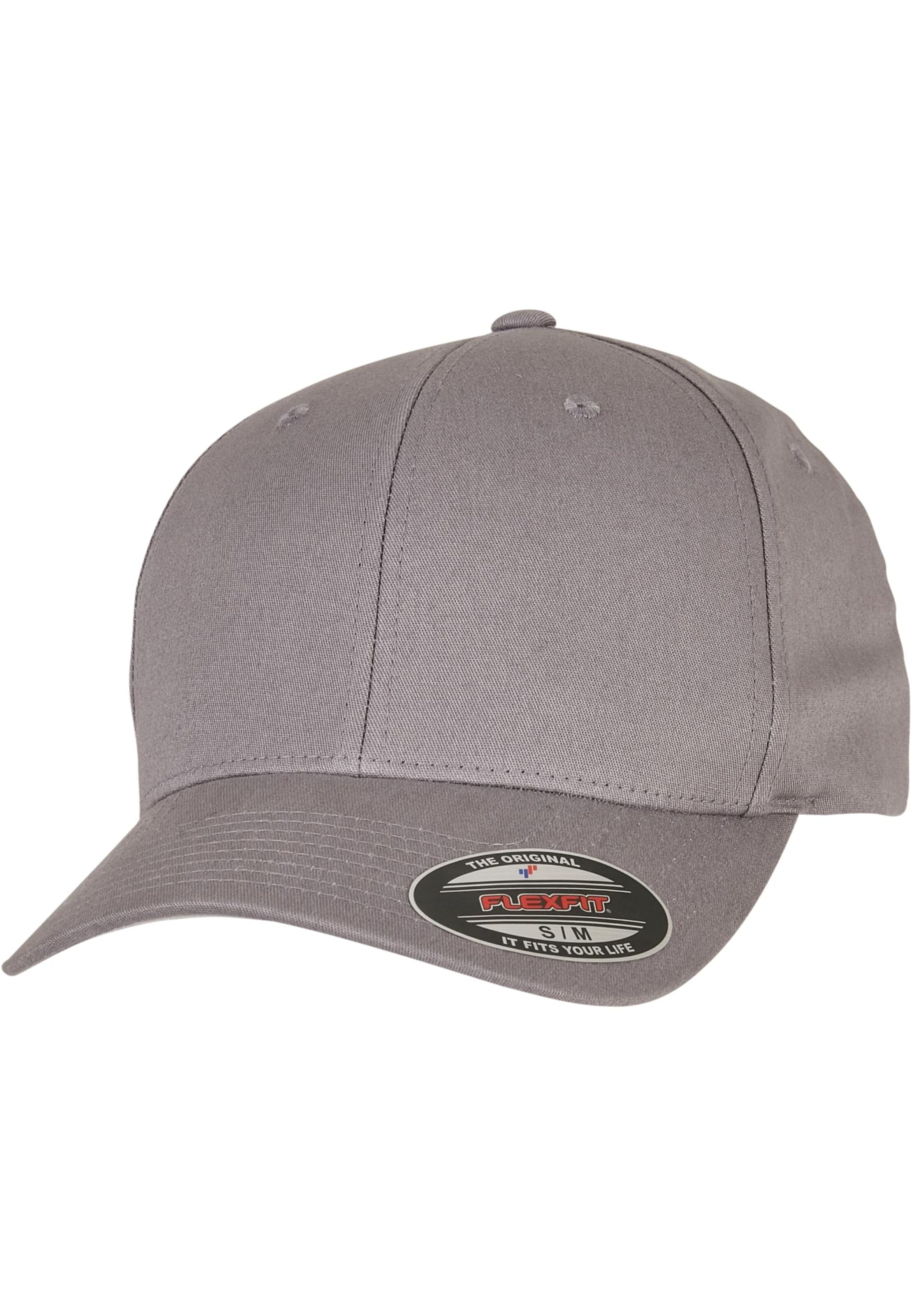 Cappello da baseball di Flexfit in grigio: frontale