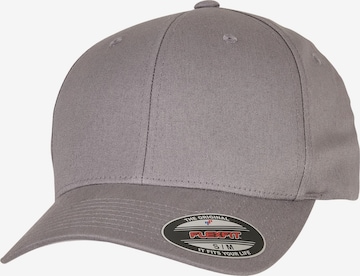 Casquette Flexfit en gris : devant