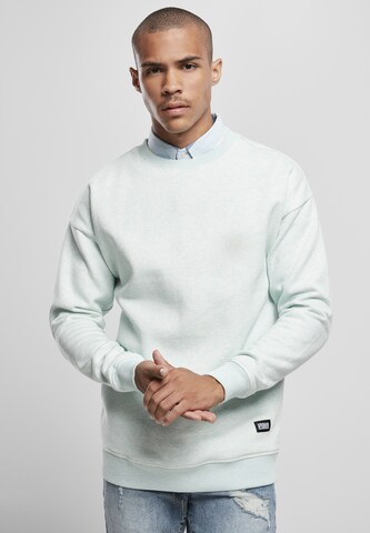 Sweat-shirt Urban Classics en bleu : devant