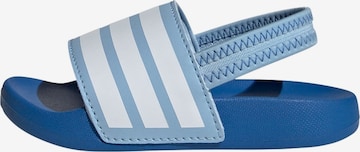 ADIDAS SPORTSWEAR Badeschuh 'Adilette' in Blau: Vorderseite
