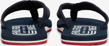 TOMMY HILFIGER Teenslippers in Blauw