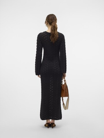 VERO MODA Knit dress 'PAOLA' in Black