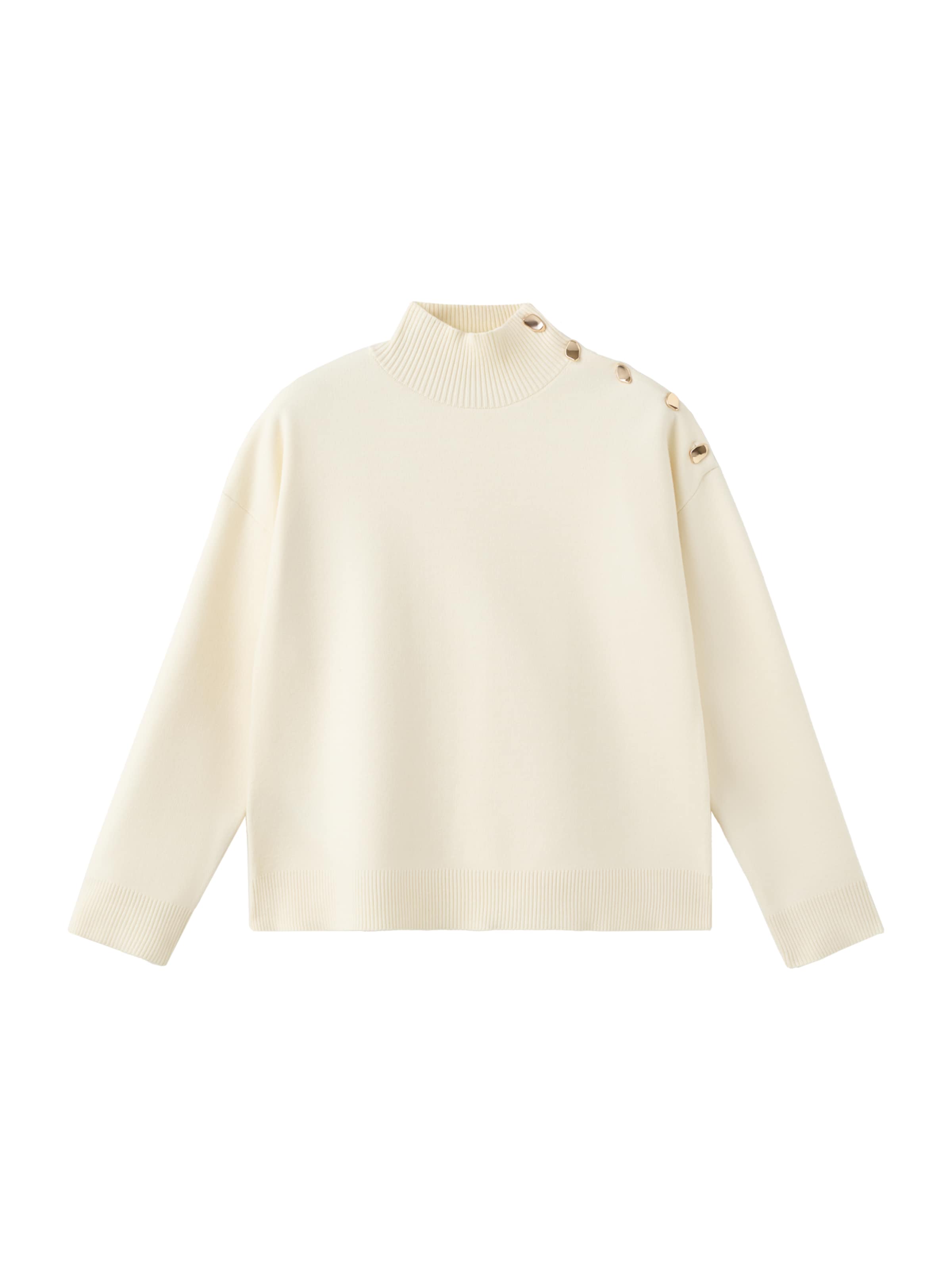 MANGO Пуловер 'Pablo' в бежово: отпред