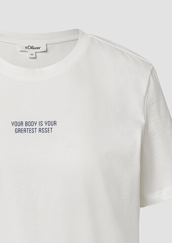 T-shirt s.Oliver en beige