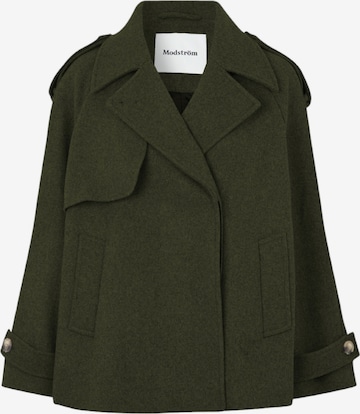 modström Between-Season Jacket 'Esmund' in Green: front