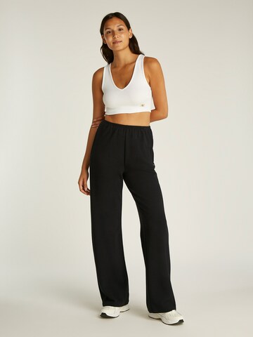 Wide leg Pantaloni di Calvin Klein Jeans in nero