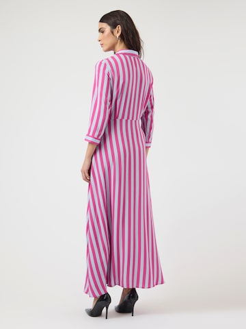 YAS Blousejurk 'YASSAVANNA' in Roze