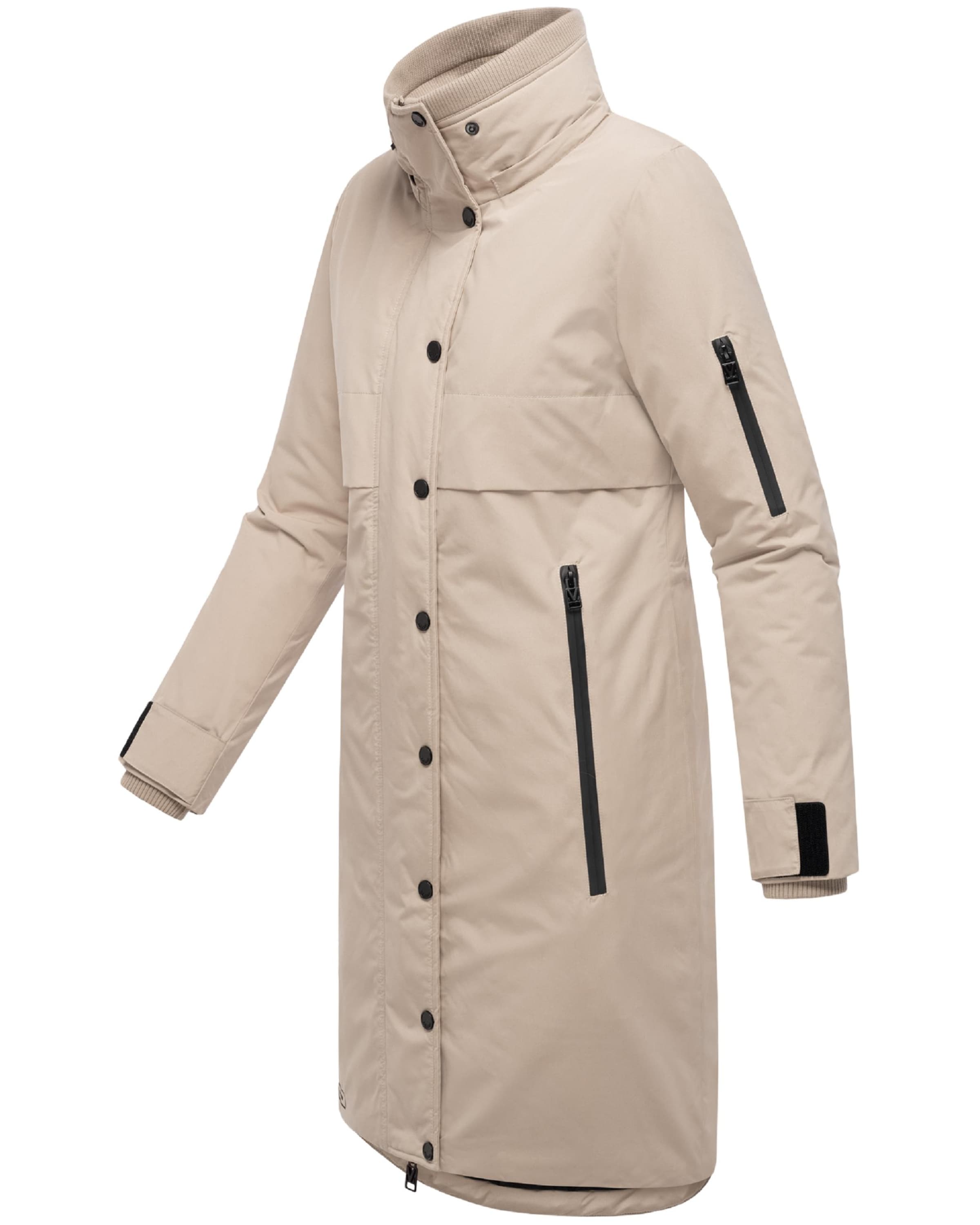 MARIKOO Wintermantel &#x27;Anoukaa 16&#x27; in Beige