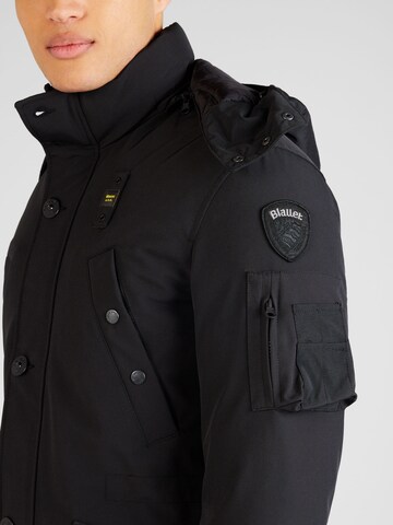 Blauer.USA Winter Jacket 'Military' in Black