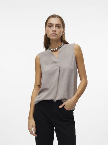 VERO MODA Blouse 'VMElva' in Grey: front