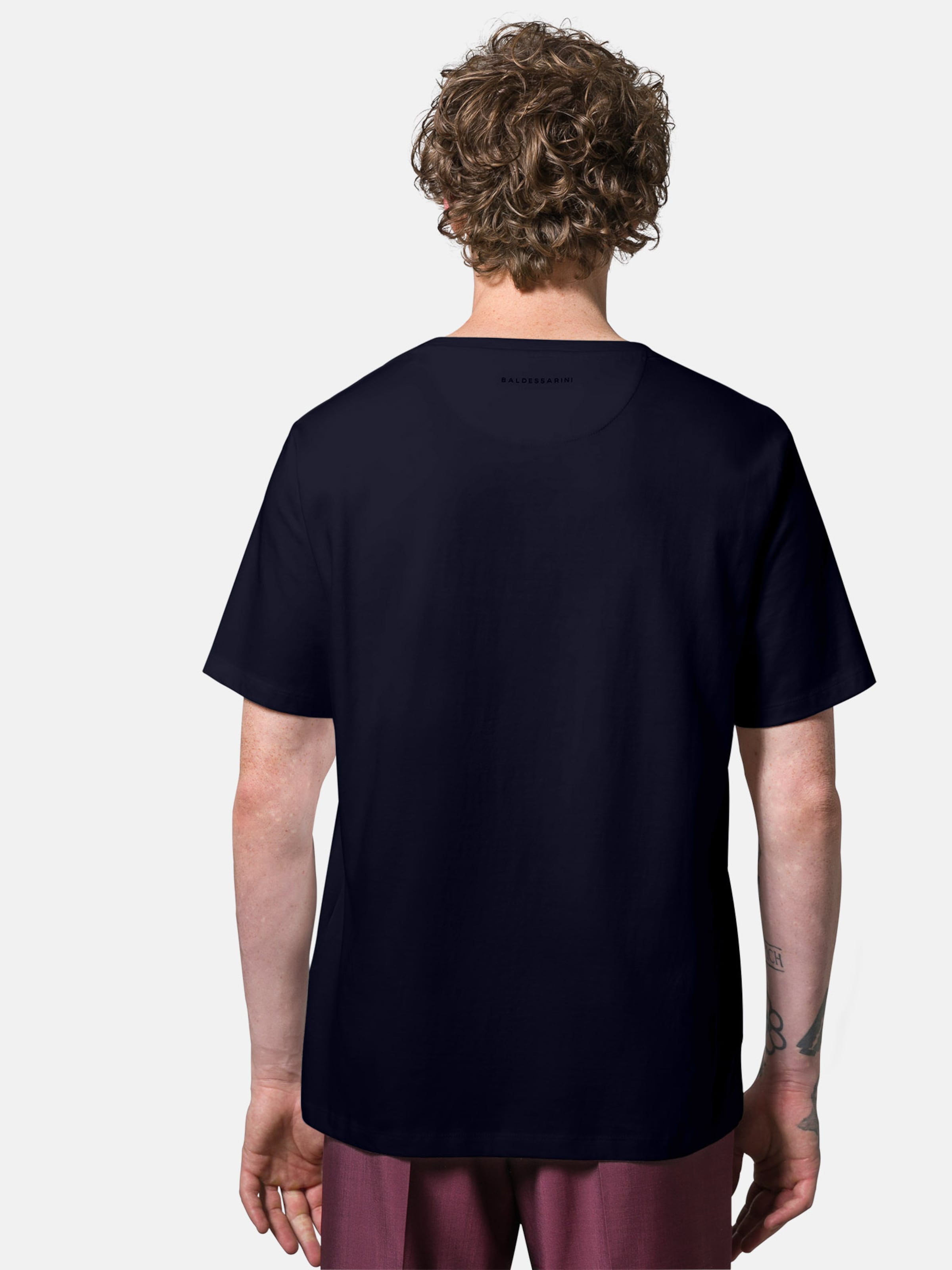 Männer Shirts Baldessarini Shirt 'Ted' in Dunkelblau - OV35070 Männer Shirts Baldessarini Shirt 'Ted' in Dunkelblau - OV35070
