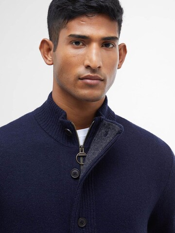 Barbour Knit cardigan in Blue