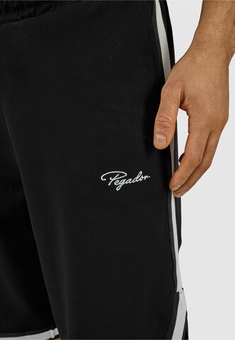 PegadorLoosefit Hlače - crna boja