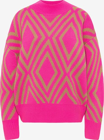 MYMO - Pullover em rosa: frente