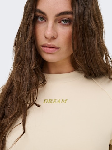 Sweat-shirt 'JDYOlivia' JDY en beige