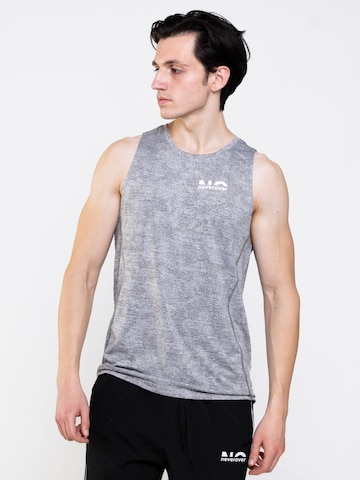 neverover - Camiseta funcional 'AeroKnit' en gris: frente