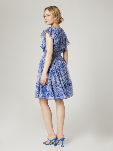 Guido Maria Kretschmer Women - Vestido 'Charlotte' em azul: atrás