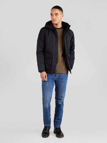 HOLLISTER Jacke in Schwarz