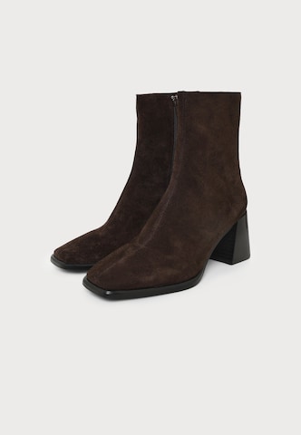 Jeffrey Campbell Enkellaarsjes 'SHERPAL 2' in Bruin