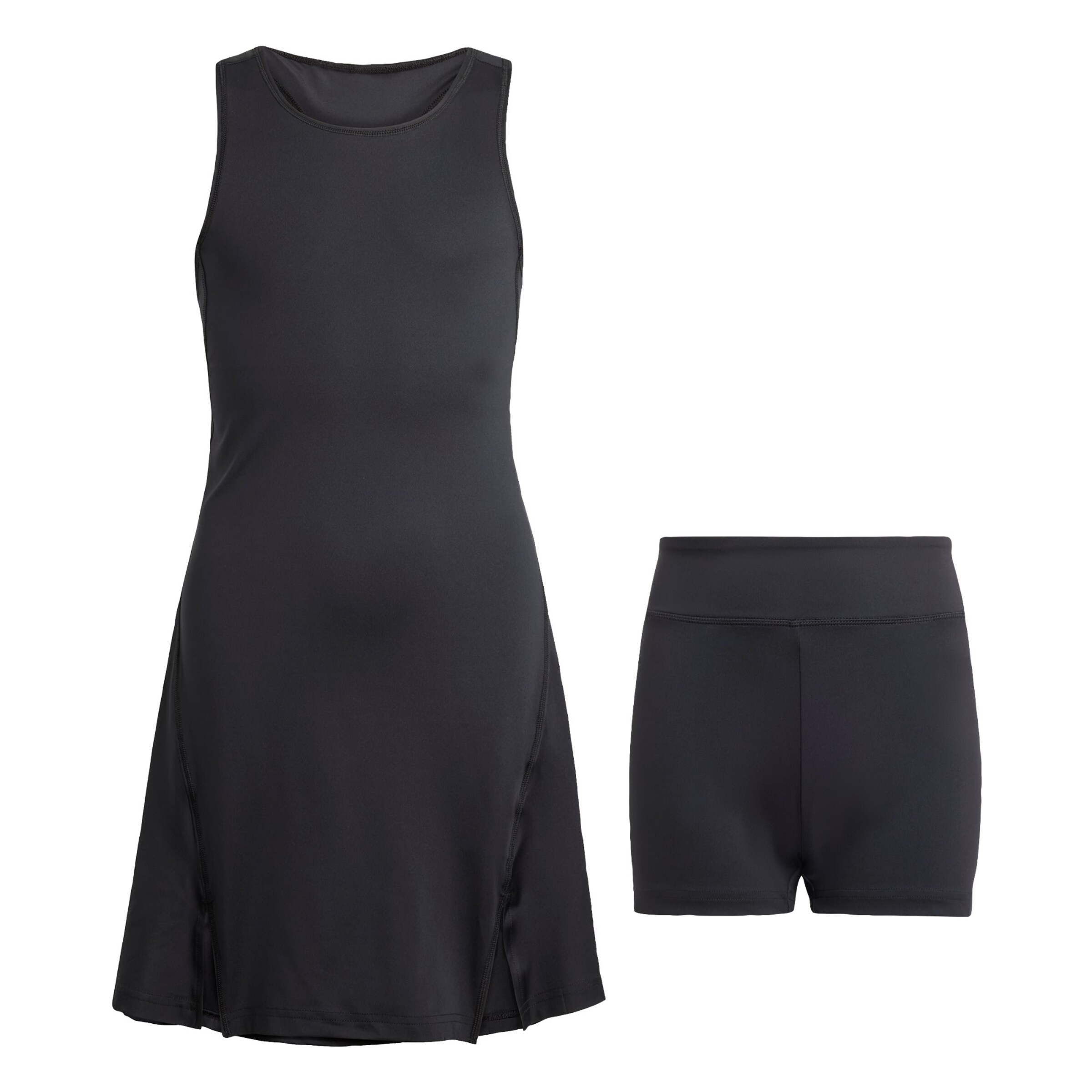 ADIDAS PERFORMANCE - Vestido deportivo 'Club' en negro: frente