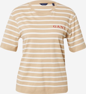 GANT Shirt in Beige: front