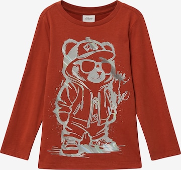 s.Oliver Shirt in Rood: voorkant