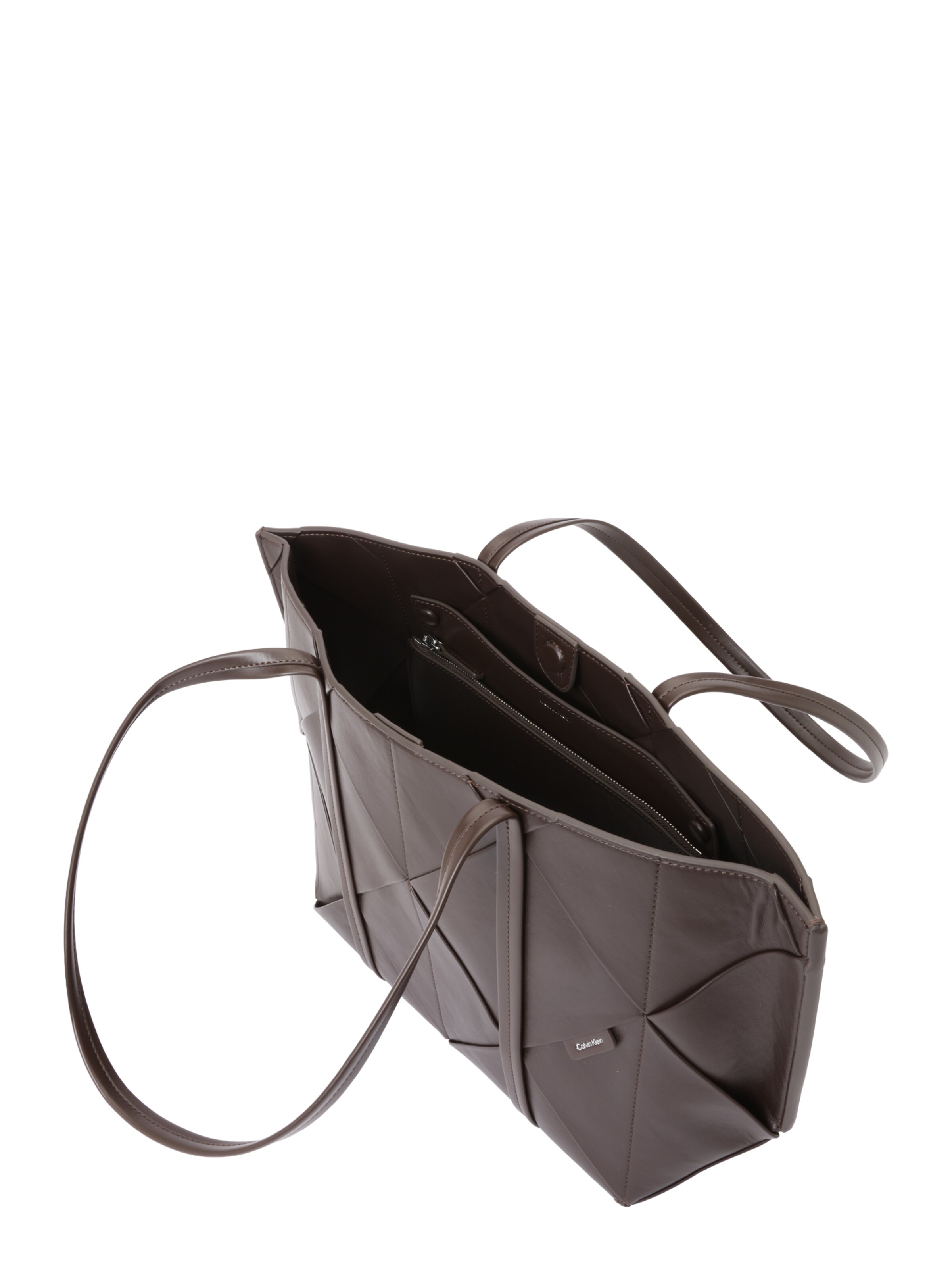 Calvin Klein regular Μεγάλη τσάντα σε καφέ