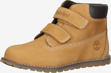 TIMBERLAND Stiefel 'Pokey Pine' in Beige: front