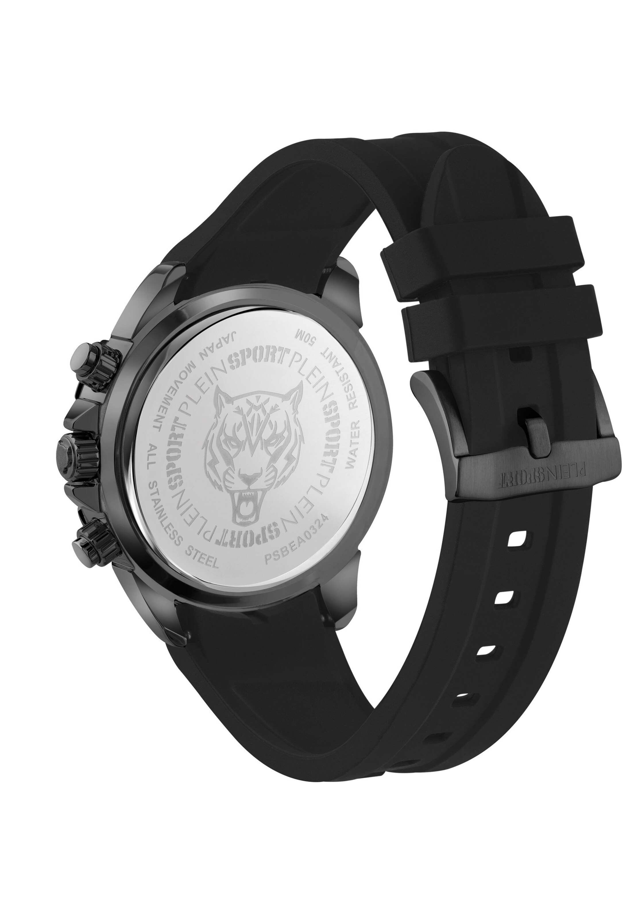 Plein Sport Analogt ur 'Impact' i sort