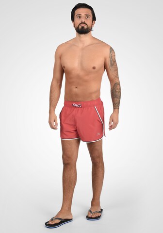 BLEND Board Shorts 'Balderian' in Red