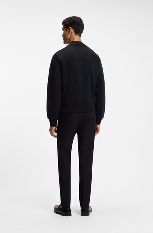 BOSS Sweatjacke in Schwarz