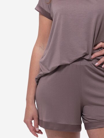 Mey Pajama 'Pure Chic' in Brown
