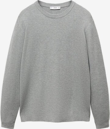 MANGO MAN Sweater 'Antigua' in Grey: front