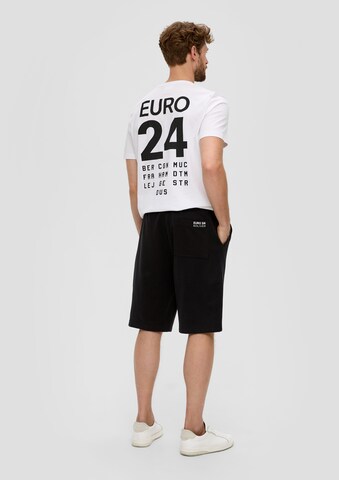 s.Oliver - Loosefit Pantalón en negro