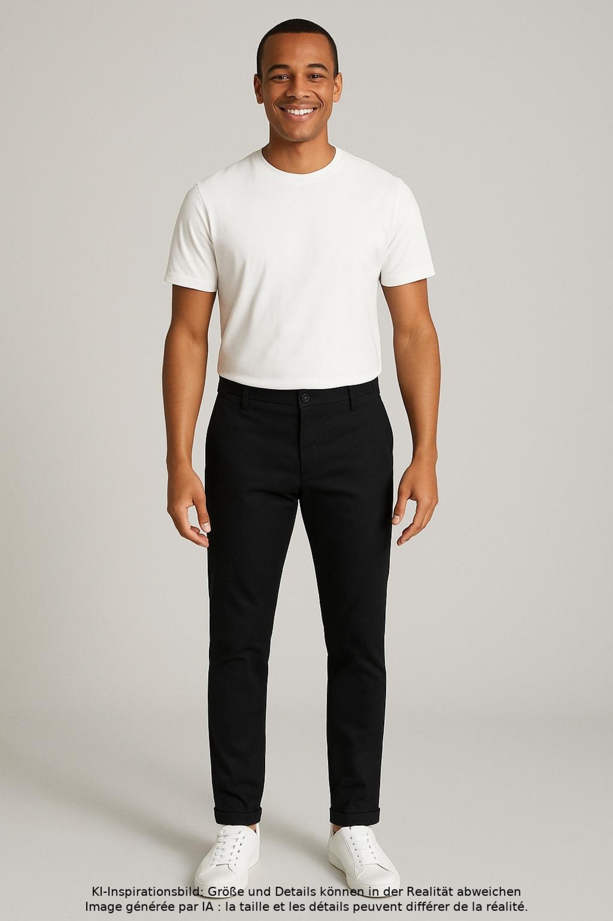 HUGO Pants in 33 in Blue: front