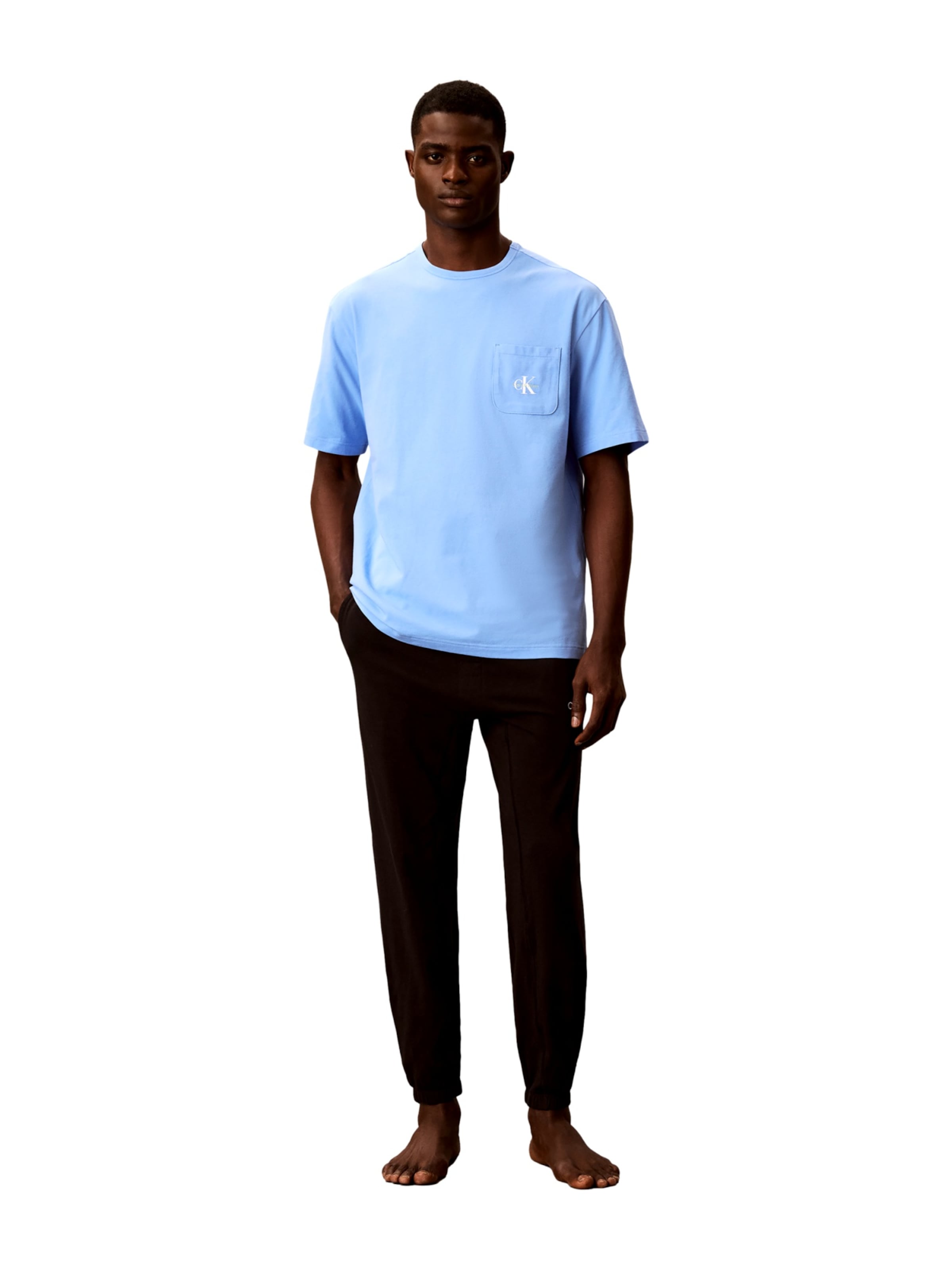 T-Shirt Calvin Klein en bleu
