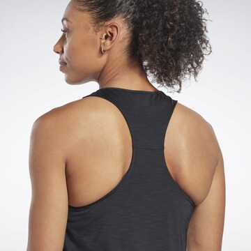 Reebok Sporttop in Schwarz