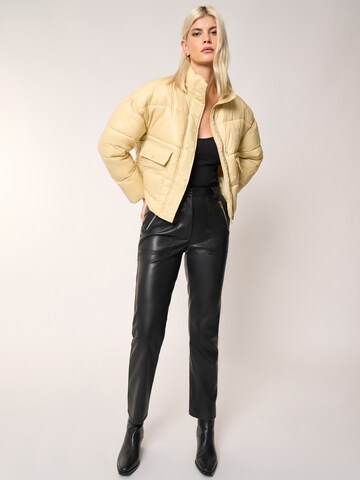 ABOUT YOU x Laura Giurcanu Winter jacket 'Alexia' in Beige