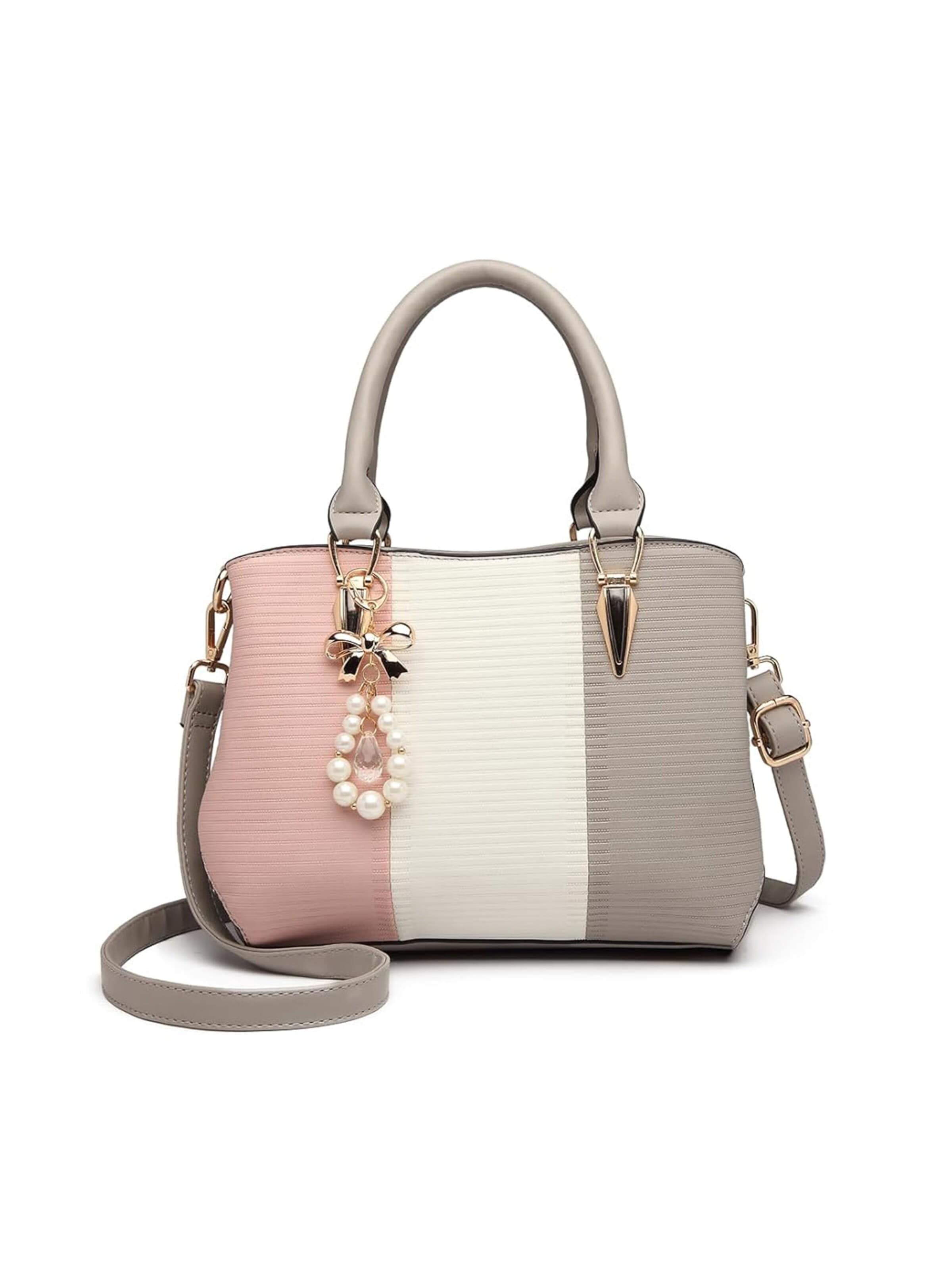Miss Lulu Schultertasche‌‌‌ in Grau: Vorderseite