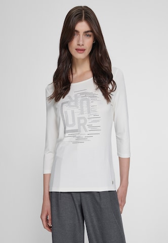 T-shirt Uta Raasch en blanc : devant