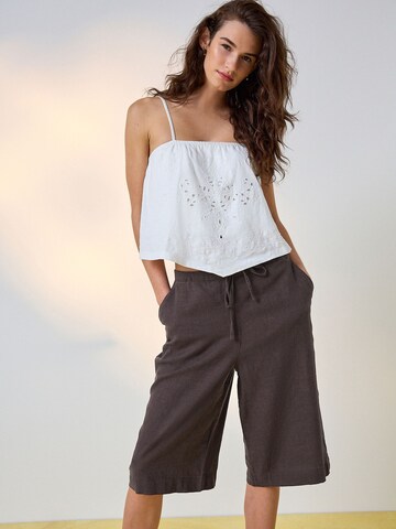 Next Regular Pants in Brown